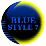 Logo of Blue Icon Pack Style 7 android Application 